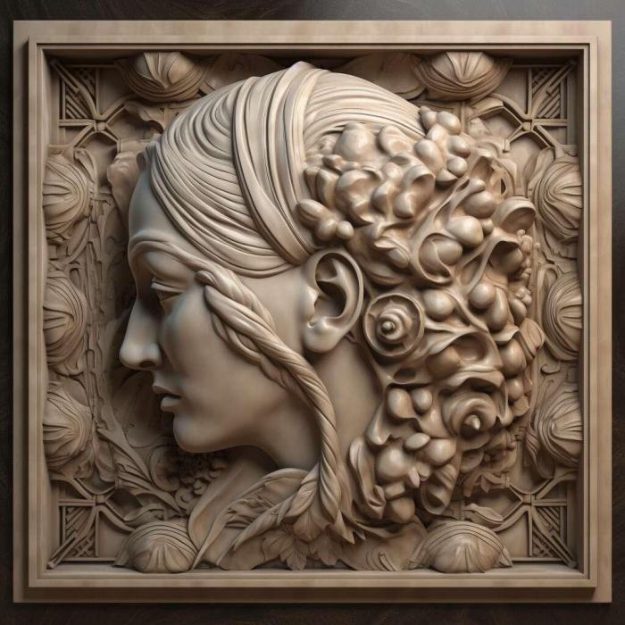 نموذج ثلاثي الأبعاد لآلة CNC 3D Art 